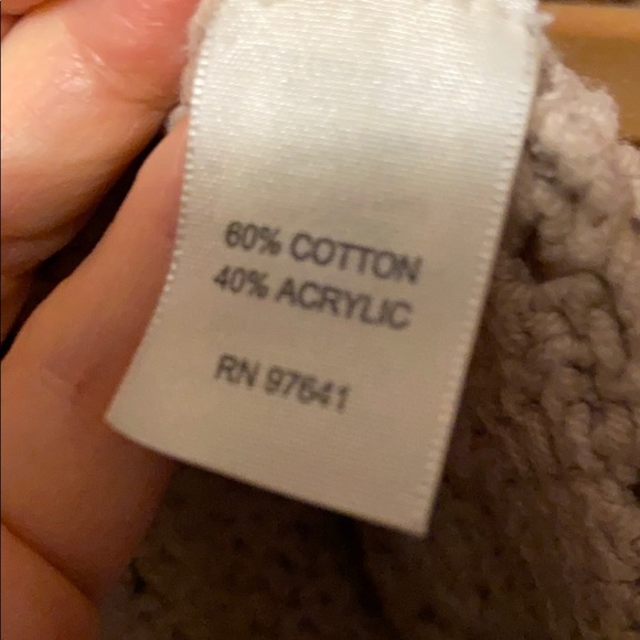 JJill Long Crocheted Cardigan with Covered Buttons - Picture 7 of 7